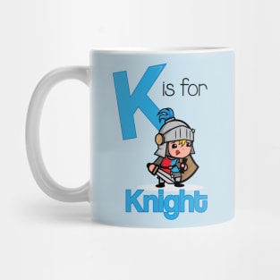 K is for Knight Mug